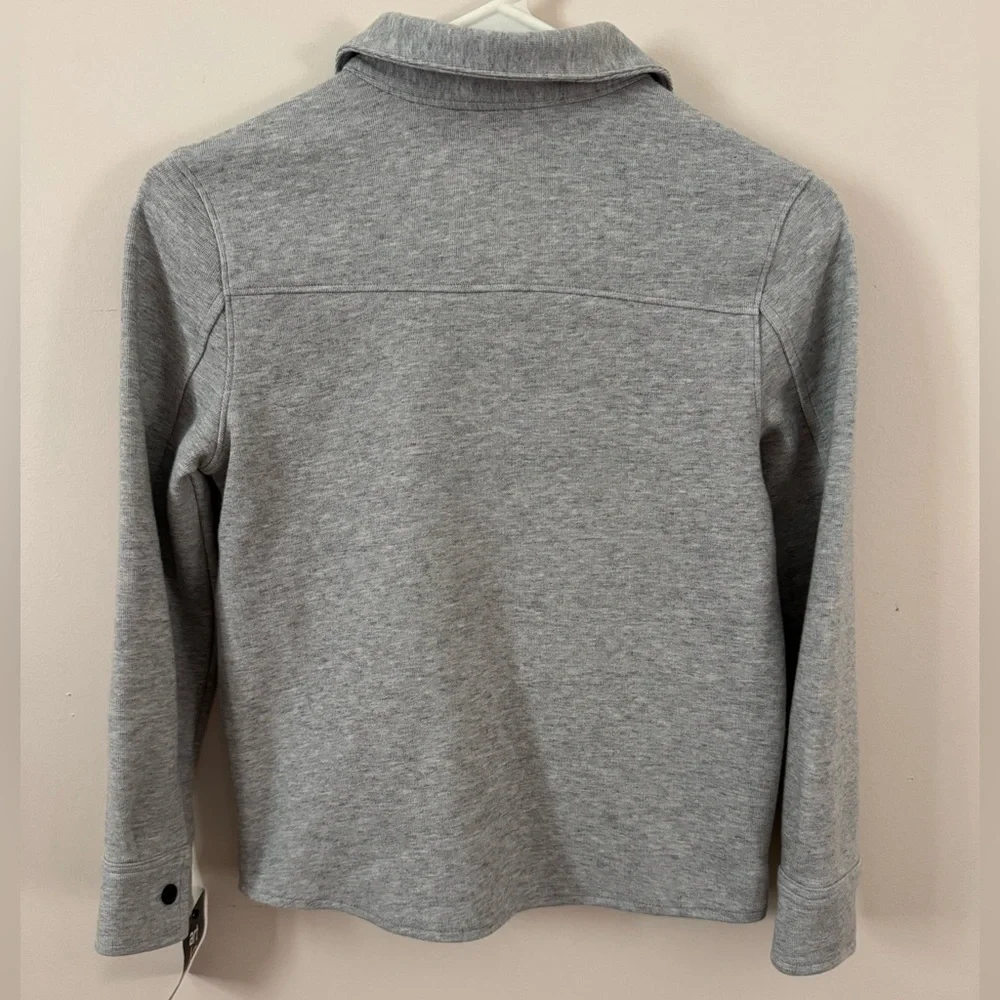 Art Class Girls Shacket Style Top Size Medium 8 NWT Color Grey